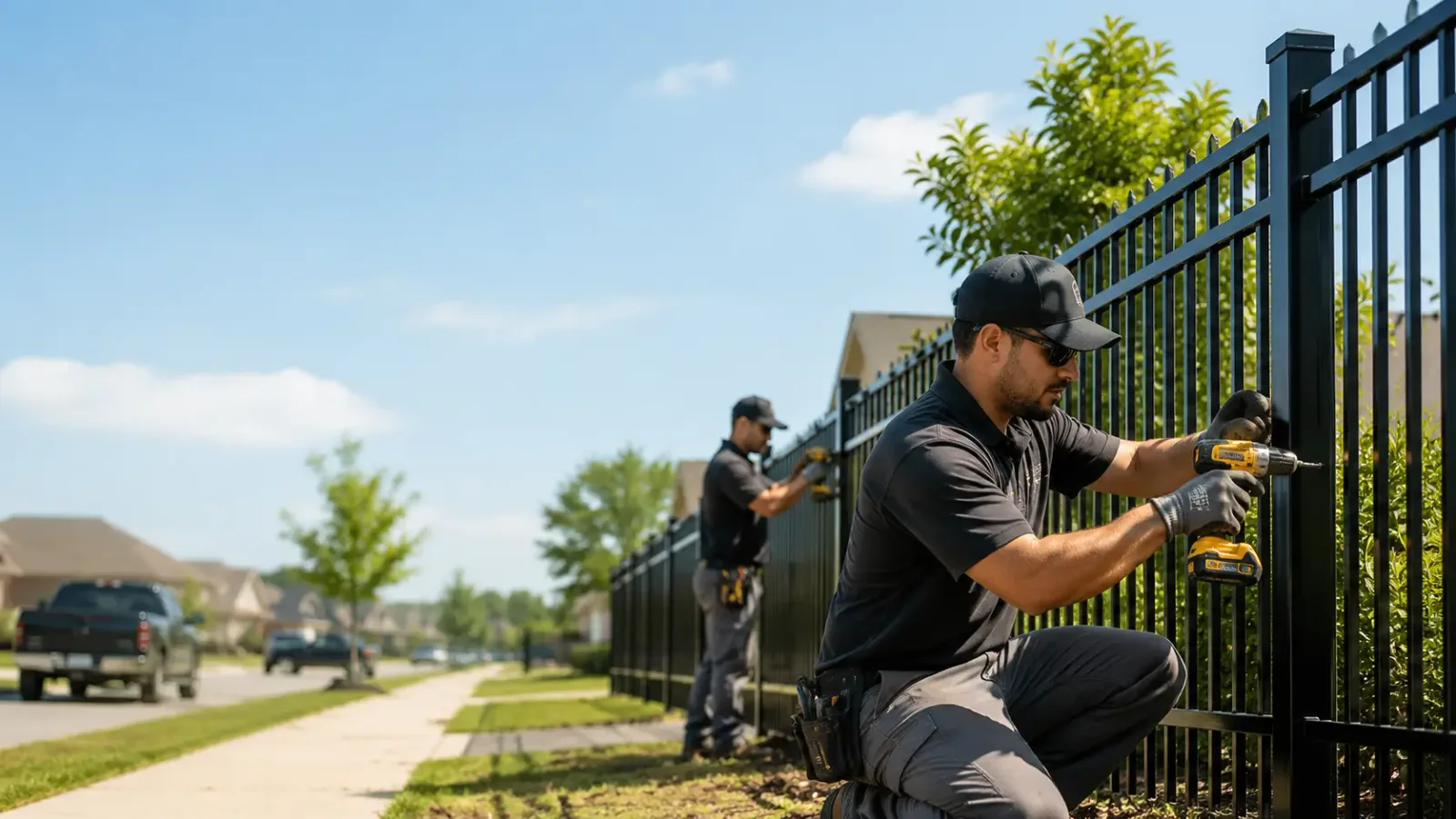 Metal Fence Installation in Thompson Ridge, NY